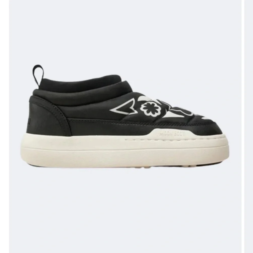 Moon Boot Park Soft Flower Women Lifestyle Shoes Black/White